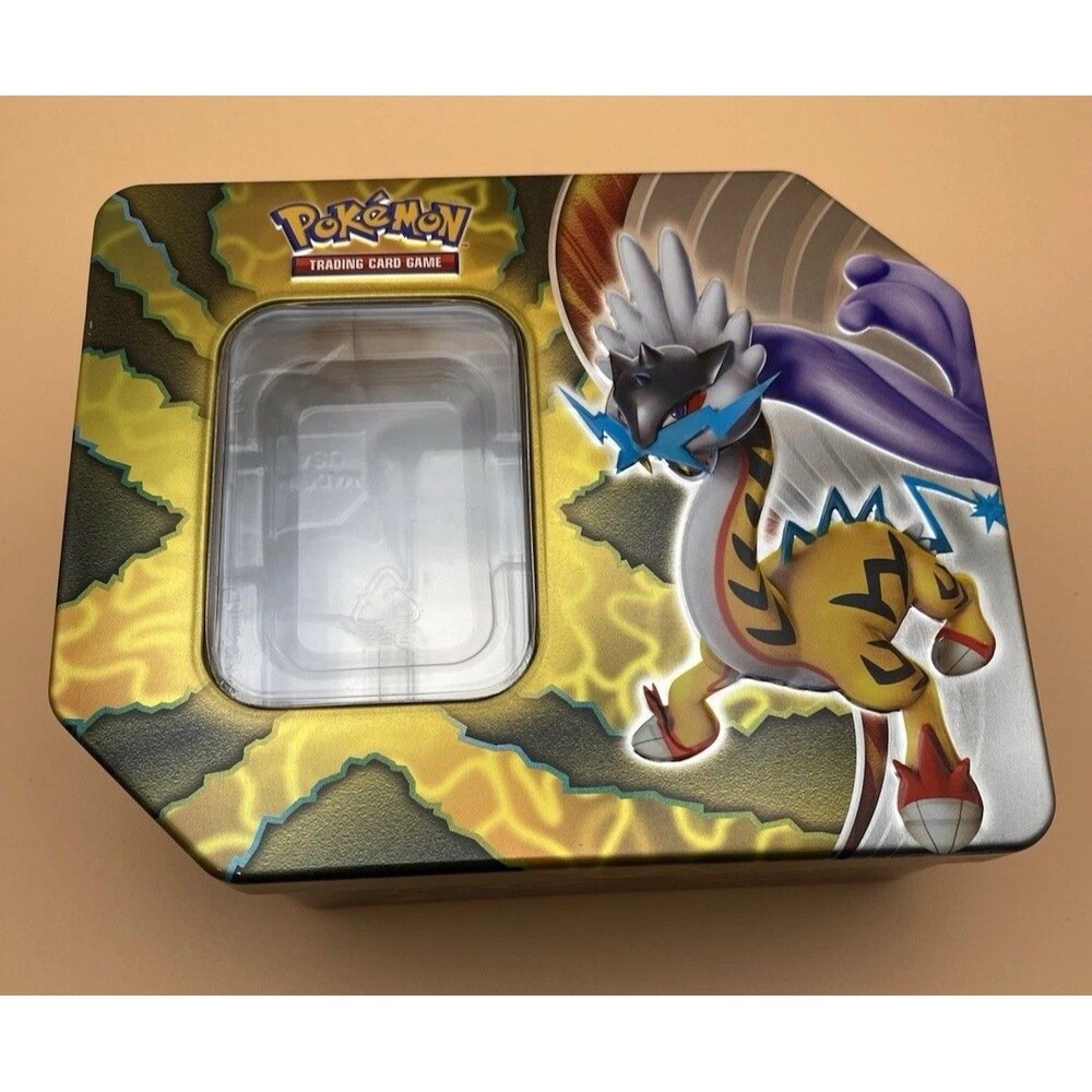 Pokémon Paradox Destinies Raging Bolt ex Empty Storage Tin & Plastic Insert